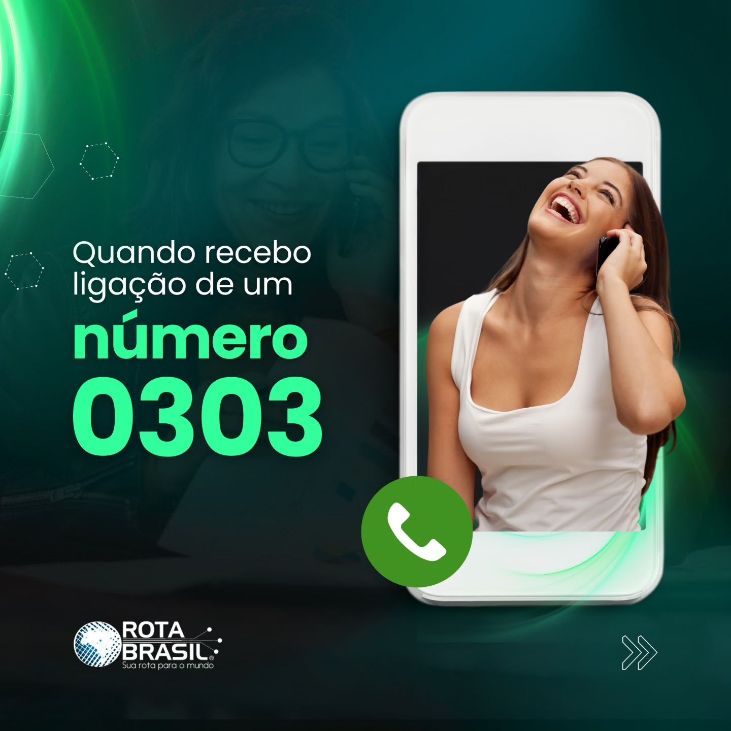 número para Telemarketing 0303